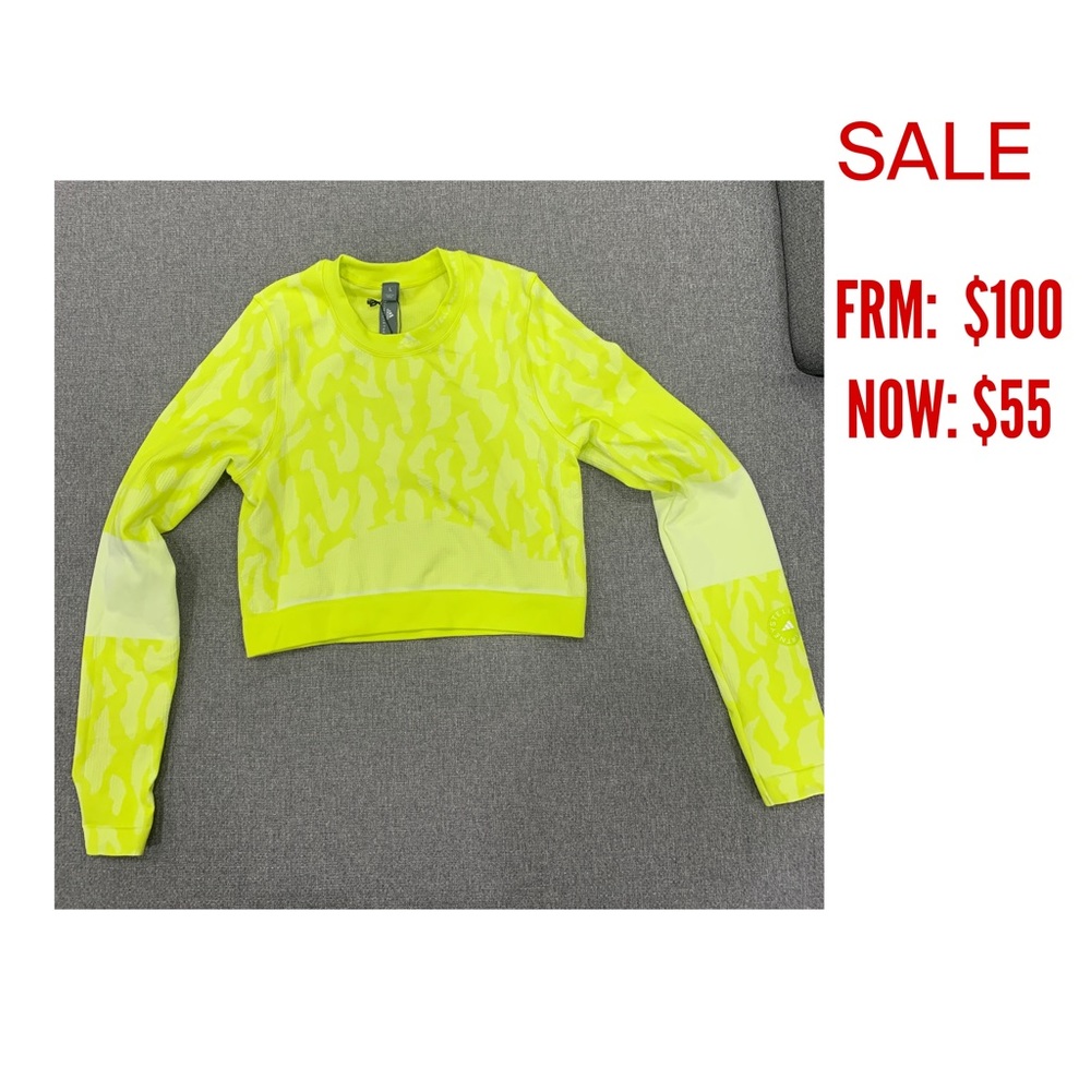 Adidas x Stella McCartney LS Crop top